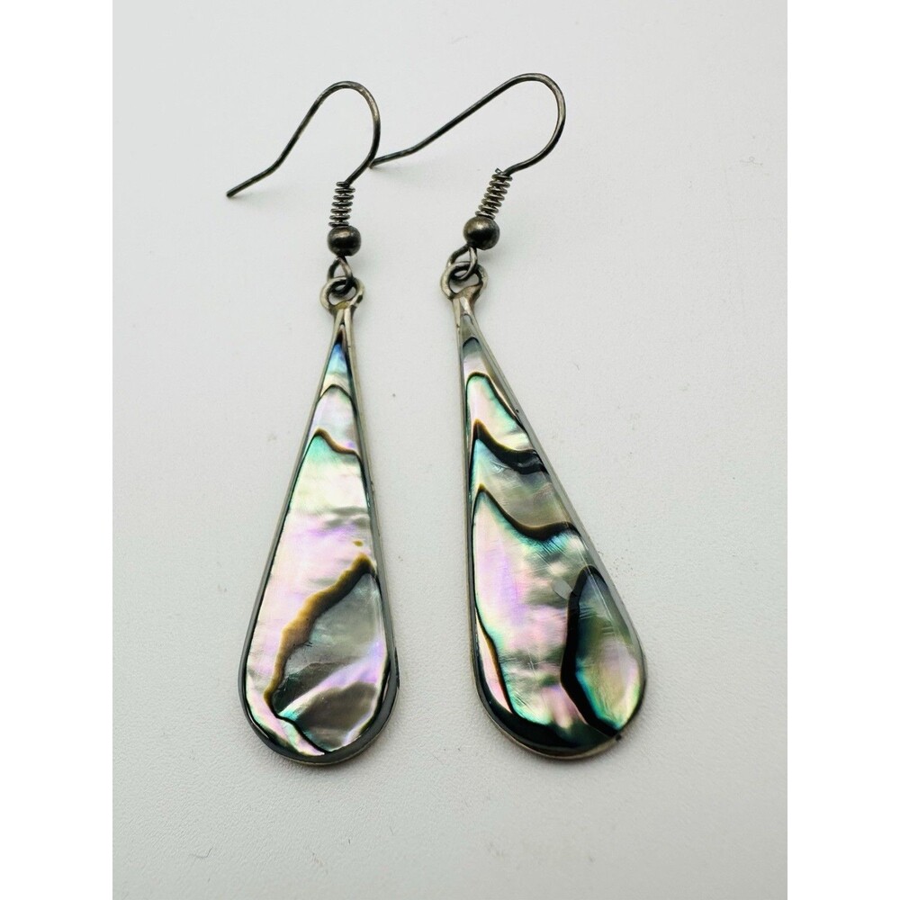 Mexico Alpaca Abalone Waterdrop Earrings